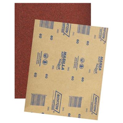 Lixa para Massa e Madeira Mad G060 com Abrasividade Controlada 50 Folhas Norton