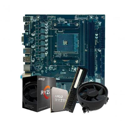 Kit Upgrade de Computador Ryzen 5 5600gt Cooler Amd Placa A320 Ddr4 8GB Tob Computers