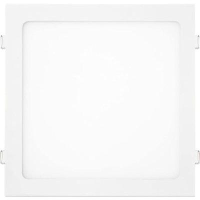 Painel LED Kian Embutir Quadrado Branco 24W 6K Bivolt