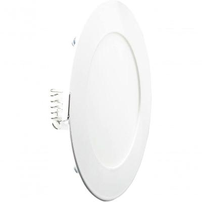 Painel LED Downlight Slim Kian Iluminação Eficiente com Economia de Energia Embutir Redondo Branco