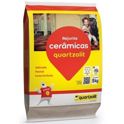 Quartzolit Rejunte Cimentício 5kg Branco para Cerâmicas