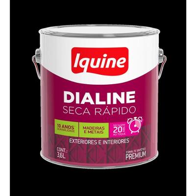 Tinta Esmalte Acrílico Premium Aplicação Interna e Externa Branco Iquine 3L