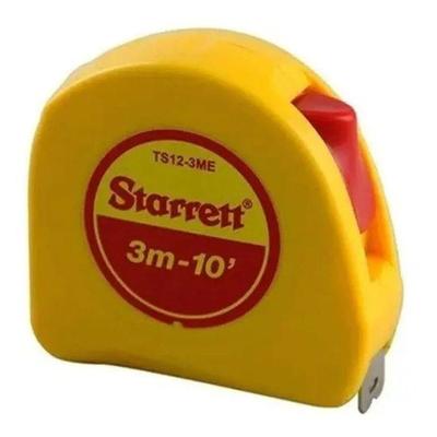 Trena de Aço STS12-3ME 3m Alta Precisão Fita 13mm Compacta Starrett