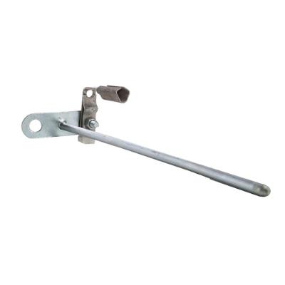 Terminal Aéreo Horizontal Aço Elétrico 600mm 5-16 com Rosca 5-16 Paraklin