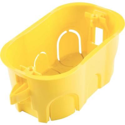 Caixa de Luz para Gesso Drywall 4x2 Instalação Elétrica Embutida PVC Tramontina