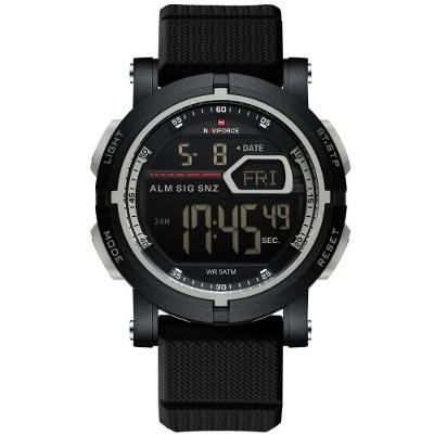 Relógio Masculino Relógio Esportivo Led para Homens à Prova D'Água de 50m Digital Cinza Grafite
