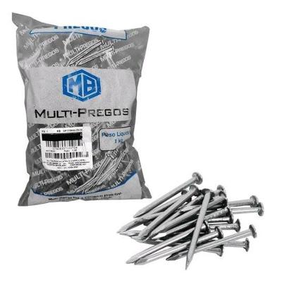 Prego com Cabeça 17x27mm 2.1-2 X 11 Multi-barras Fixação Construção Civil Marcenaria 1000 Unidades