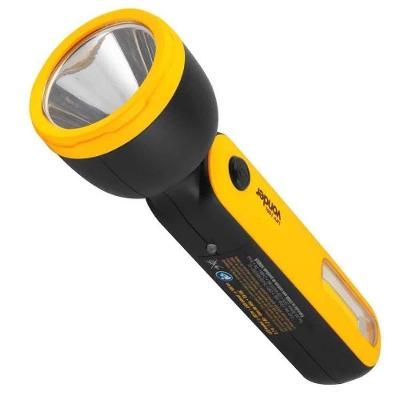 Lanterna Recarregável LRV100L 80-100 Lumens LED Frontal e COB Lateral Vonder