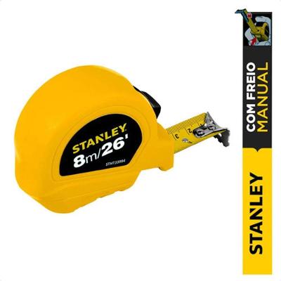 Trena de Aço 8M X 25MM STHT33994-840 Medição Precisa Stanley