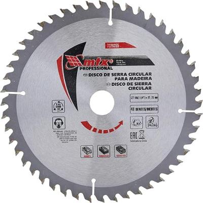 Serra Circular Disco Widea 48 Dentes 185mm 7 1-4 Madeira Corte Preciso MTX