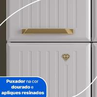 Paneleiro Duplo De Aço 6 Portas Telasul Diamante Branco - 3