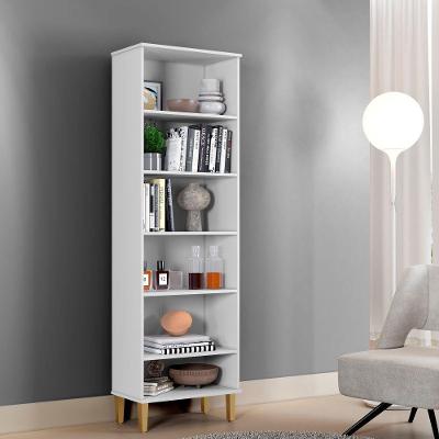 Armário Multiuso Manaus 5 Prateleiras 60CM Branco Kaiki Móveis