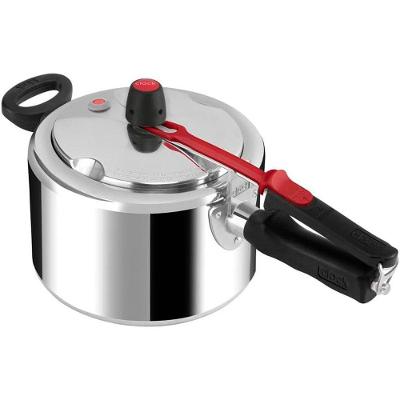 Panela de Pressão Original 9295306889 Alumínio Polido 3L Sistema Libera Vapor Clock