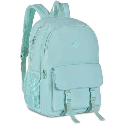 Mochila Escolar Juvenil Clio Poliester Verde Preto Roxo Rosa Costa Resistente