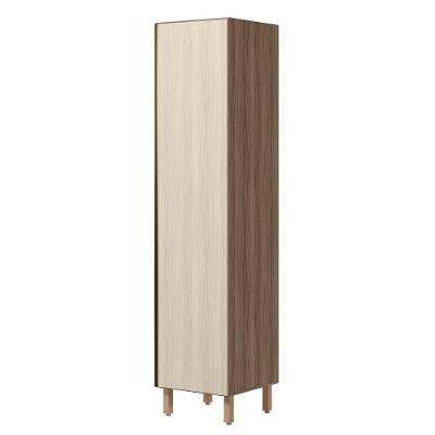 Paneleiro Kali Premium 1 Porta 3 Prateleiras MDF 50CM Carvalho Toq Bianco