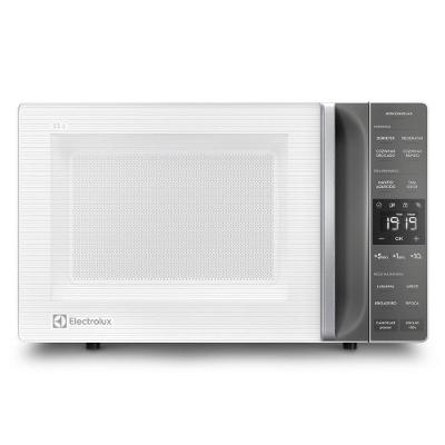 Micro-ondas Bancada Electrolux ME23B 23L com Funções Automáticas Branco e Cinza 110V