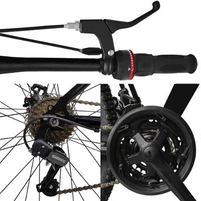 Bicicleta Urbana Aro 29 Traseiro Shimano Aço 21 Velocidades Quadro Aço Carbono 21 Marchas Ravok