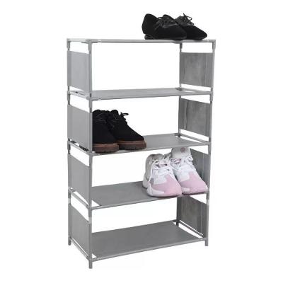 Estante Sapateira 5 Prateleiras Multiuso Organizadora Plástico 47CM 10 Pares