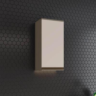 Armário Aéreo de Cozinha Lora 40CM 1 Porta MDF Duna-cristal Casa 812
