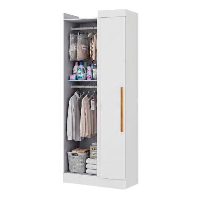 Armário Multiuso para Lavanderia Ou Closet 1 Porta Madrid 82CM Branco Maxel Móveis
