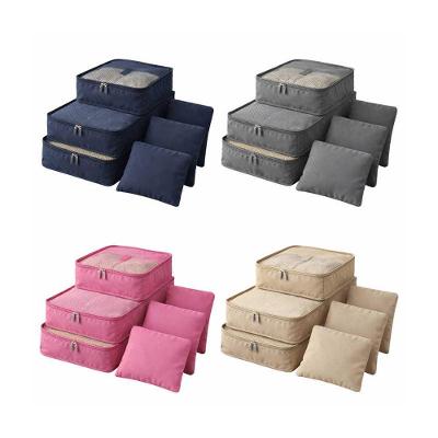 Kit Organizador para Mala de Viagem 12 Organizadores Tamanhos Variados Material Leve Resistente