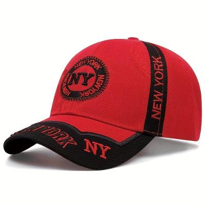 Boné Kestor Truy Desportivo Casual Outdoor Baseball Bordado Versão Letra Vermelho Único