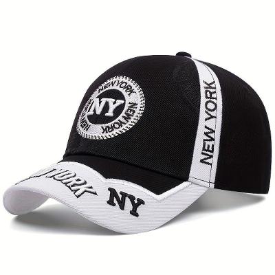 Boné Kestor Truy Desportivo Casual Outdoor Baseball Bordado Versão Letra Preto Único