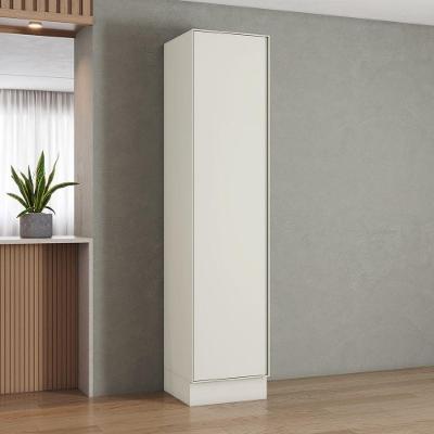 Paneleiro Fineze 1 Porta 5 Prateleiras 50CM 100% MDF Areia Hp Móveis Henn