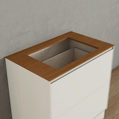 Tampo para Balcão Cooktop Móveis Henn Fineze MDF Cinamomo 80CM