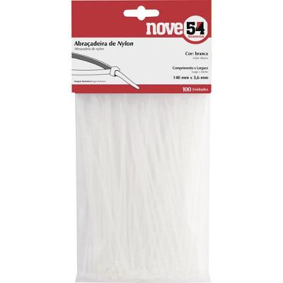 Abraçadeira de Nylon PR 20029.0 Alta Resistência para Fixação e Organização Preta 400MM 4,8MM 100