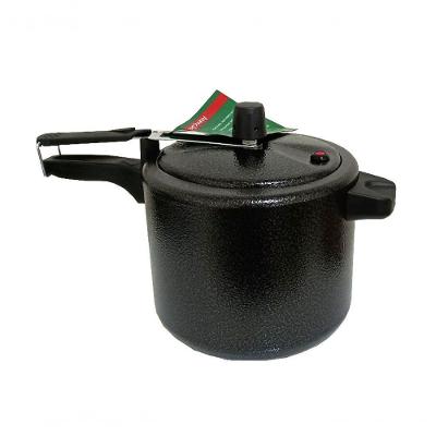 Panela de Pressão 4,5L Alumínio Antiaderente Preta Craqueada Extang