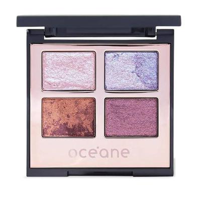 Paleta de Sombras 4 Eyeshadow Palette Cosmic Océane Edition Textura Wet Efeito Cintilante Alta