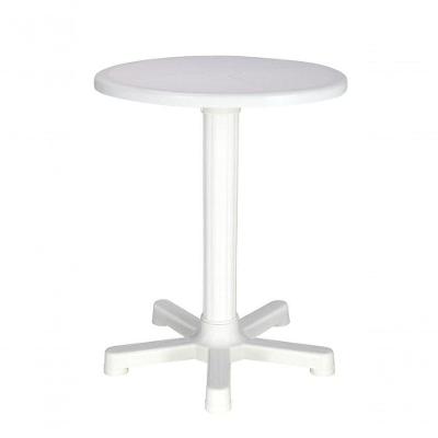 Mesa Capri Desmontável em Polipropileno Branco Tramontina