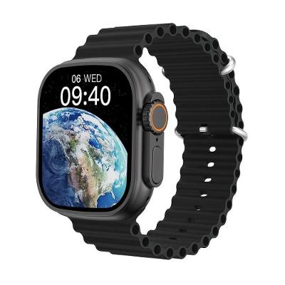 Smartwatch Aquilae Iwo 8 T800 Ultra 1.99 Polegadas Monitoramento Saúde Preto