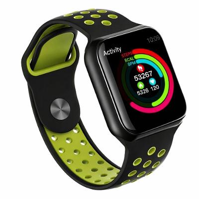 Smartwatch Aquilae F8 Tela 1,3" Monitor Cardíaco Pressão Arterial Bateria 120h Dourado