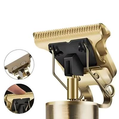 Máquina de Acabamento Utimix Vintage Barber Aparador de Barba Recarregável sem Fio