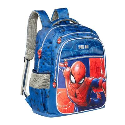 Mochila Escolar de Costas Xeryus Spider Man Poliester Estampa Homem Aranha Infantil