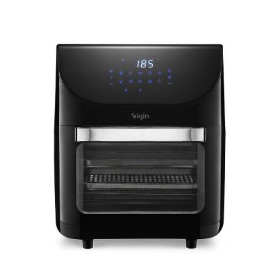 Fritadeira sem Óleo Air Fryer Elgin Family Oven Fry 12L 1900W 4 em 1 Inox 110V