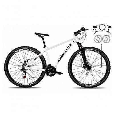 Bicicleta Nero 6 Mountain Bike Aro 29 Quadro Alumínio 21 Marchas Disco Hidráulico Absolute 19"