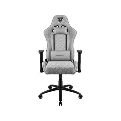 Cadeira Gamer TGC12 Loft Thunderx3 Revestimento em Tecido Encosto Reclinável Cinza