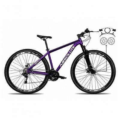 Bicicleta Nero 6 Mountain Bike Aro 29 Quadro Alumínio 21 Marchas Absolute Adulto
