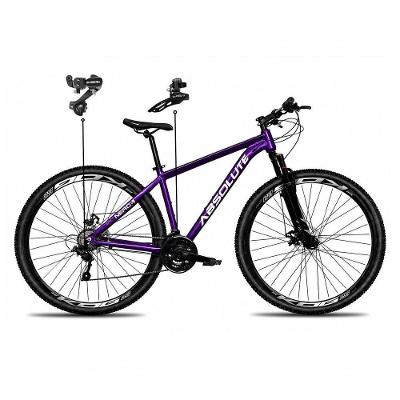 Bicicleta Nero 6 Mountain Bike Aro 29 Quadro Alumínio 21 Marchas Absolute Adulto 13,5"