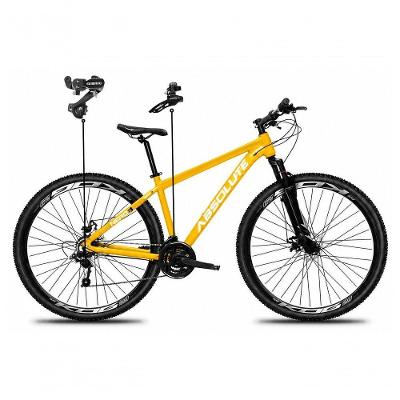 Bicicleta Nero 6 Mountain Bike Aro 29 Quadro Alumínio 21 Marchas Câmbios Shimano Absolute 17"
