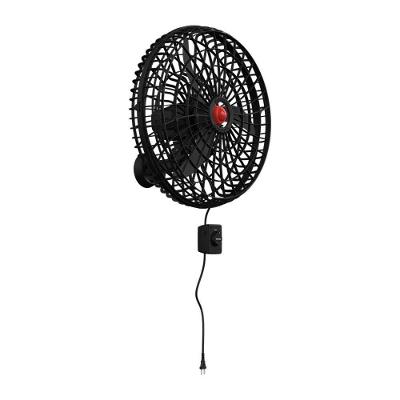 Ventilador de Parede Ventisol 200W 60cm 3 Pás Preto Bipartido Bivolt