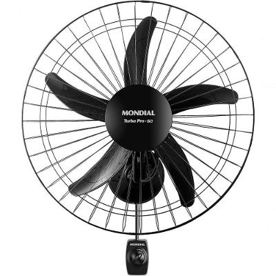 Ventilador de Parede Mondial 150W 50CM 5 Pás 3 Velocidades NVP-Pro-50 220V