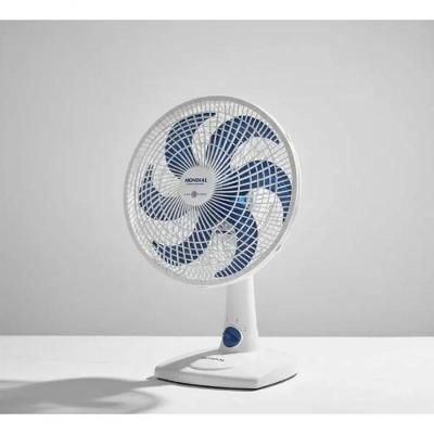 Ventilador de Mesa Mondial 60W 30cm 6 Pás 3 Velocidades Preto Super Power VSP-30-W 110V
