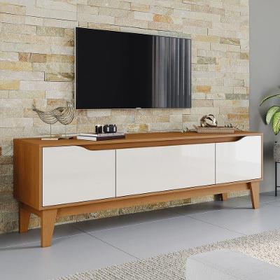 Rack para TV Layla Pro 50" 160CM MDP Cinamomo-off White Casa 812