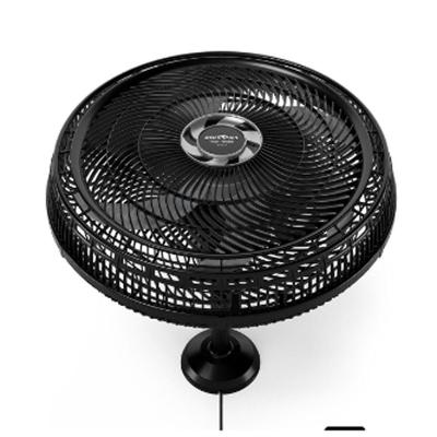 Ventilador de Parede Britânia 176W 57,5CM 6 Pás 3 Velocidades Preto 110V