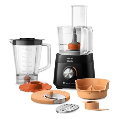 Multiprocessador Philips Walita HR7304-92 15 Xícaras Preto 220V