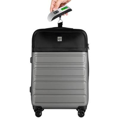 Mala de Viagem para Despachar 84L ABS com Cadeado Zíper Armor 24 Verde Gshield + Balança Digital